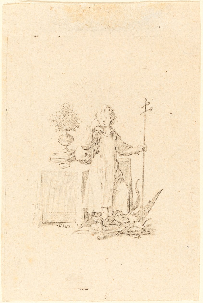 Der junge Jesus von Jacques Callot