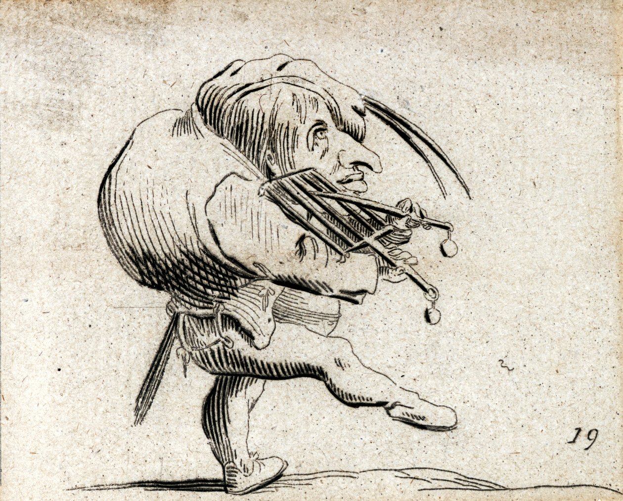 Varie Figure Gobbi von Jacques Callot
