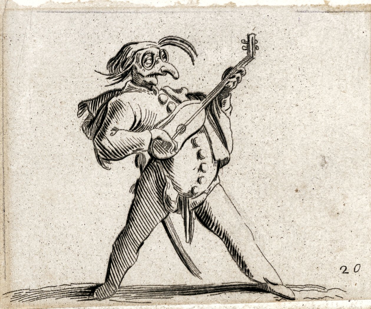 Varie Figure Gobbi (Gravur) von Jacques Callot