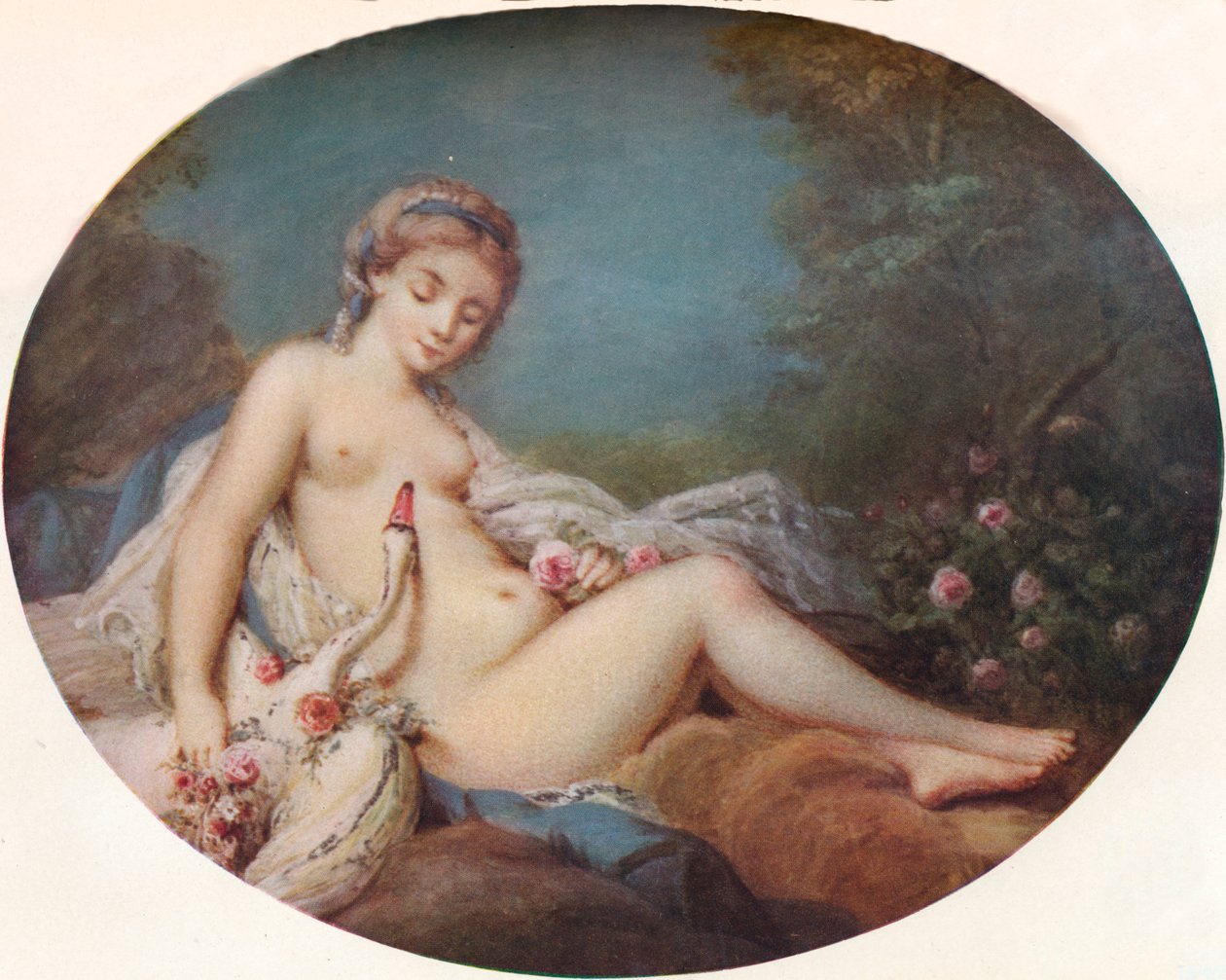 Leda, 18. Jahrhundert, 1917 von Jacques Charlier