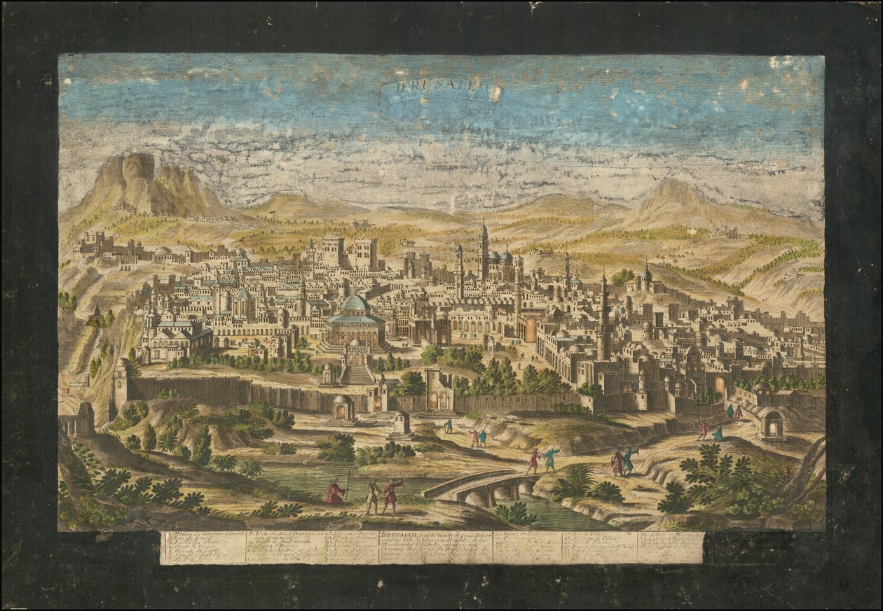 Jerusalem, wie es jetzt ist von Jacques Chéreau