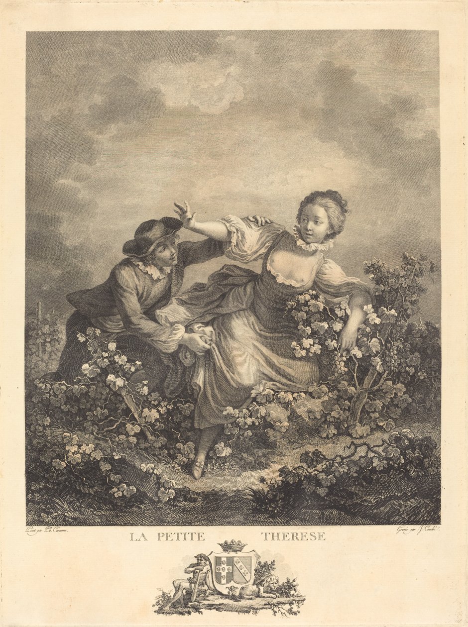 Die kleine Therese von Jacques Couché after Jacques Philippe Caresme