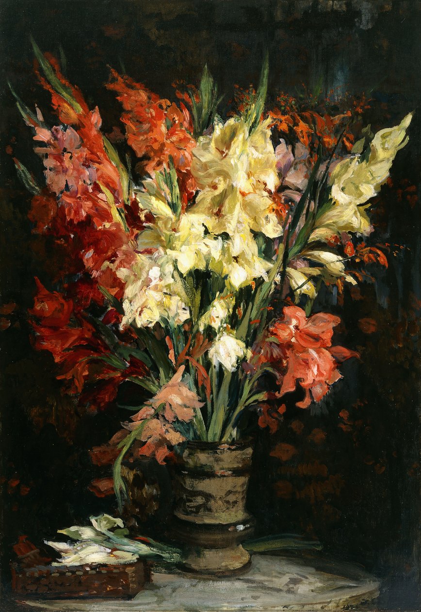 Gladiolen, 1924 von Jacques Emile Blanche