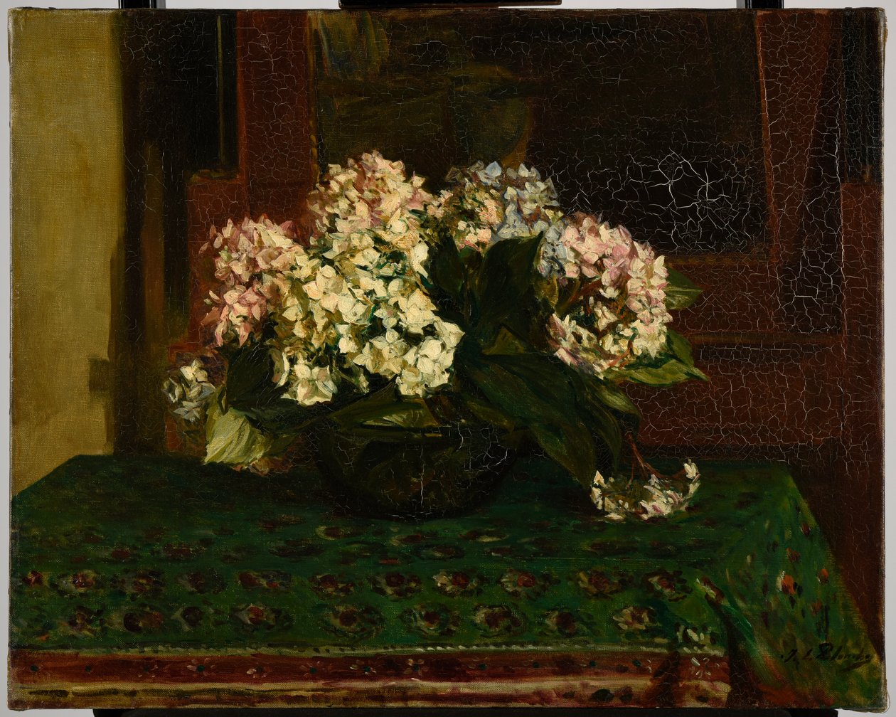 Hortensien (große Hitze) von Jacques Emile Blanche