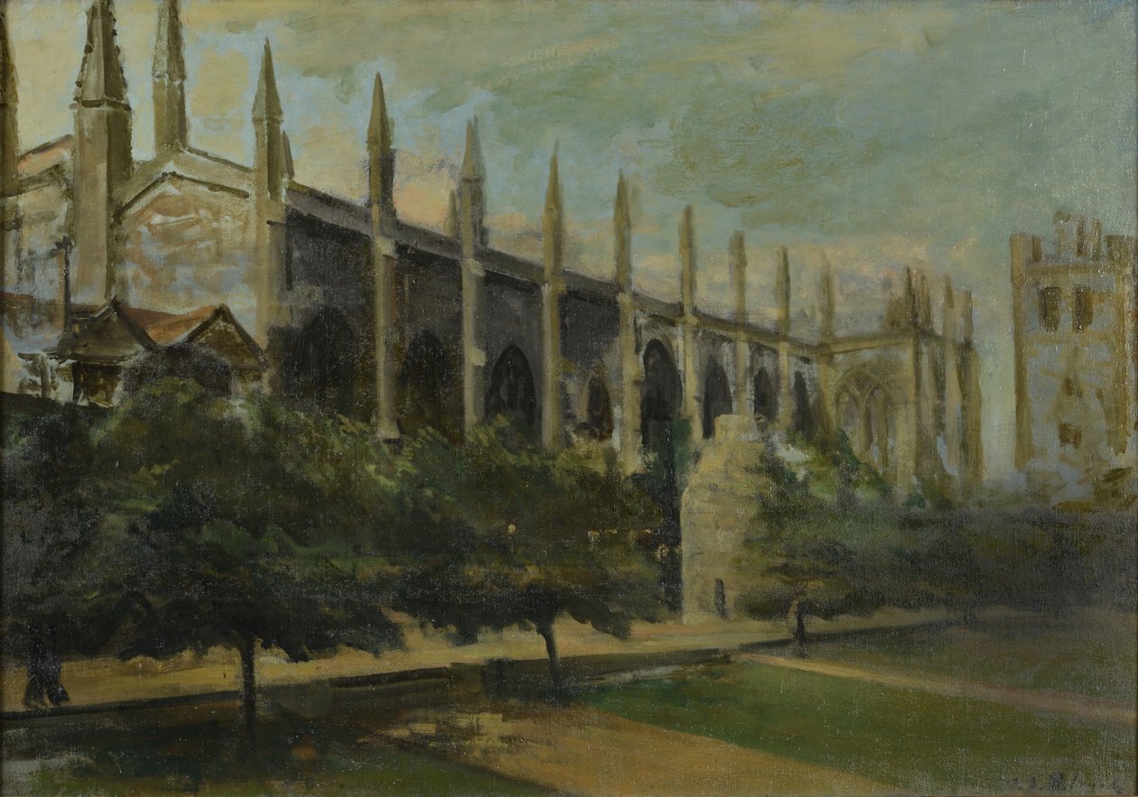 New College, Oxford von Jacques Emile Blanche