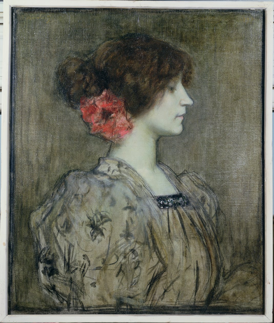 Colette (1873-1954), ca. 1896 von Jacques Fernand Humbert