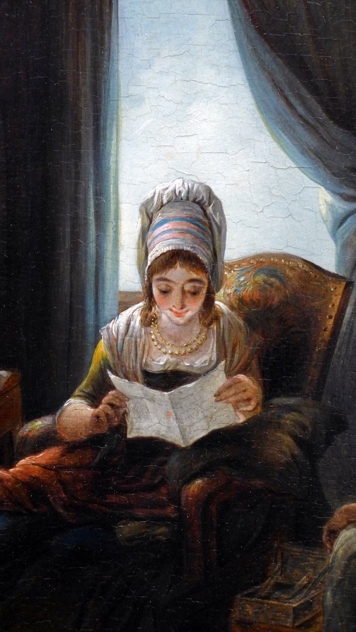 Lesen (Detail) von Jacques Gamelin