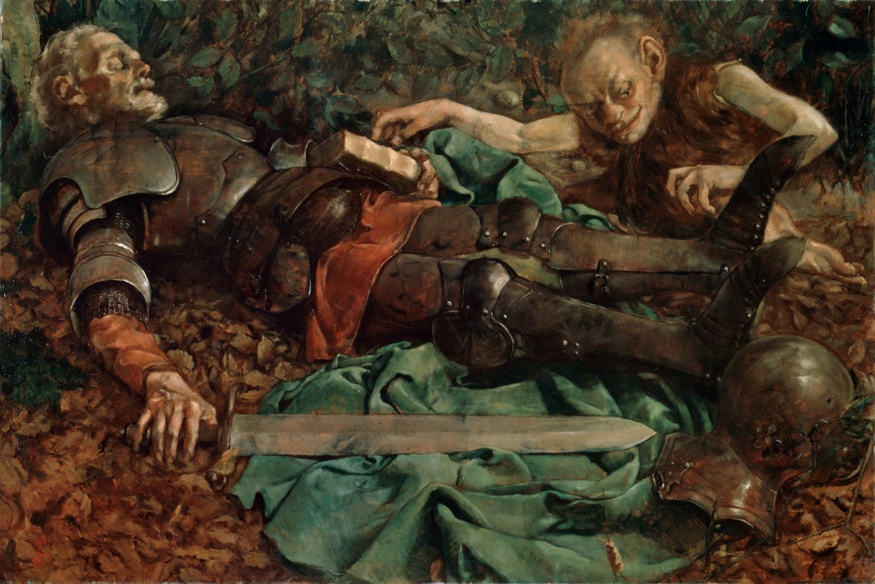 Der verwundete Ritter, 1931 von Jacques Laudy
