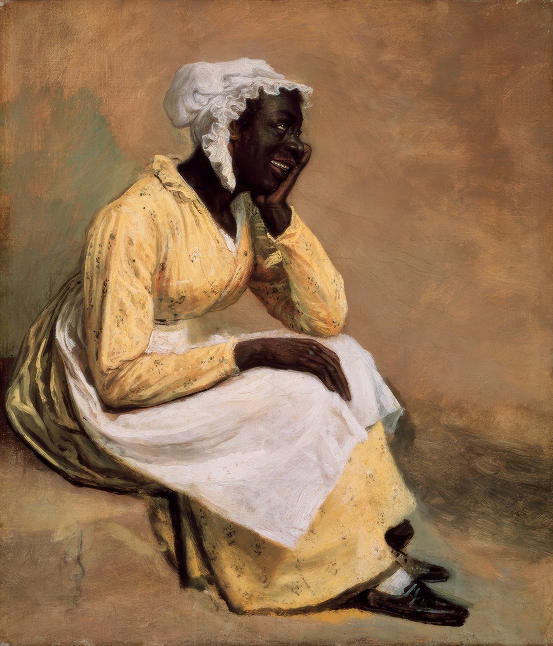 Porträt des schwarzen Albinos von Jacques Laurent Agasse