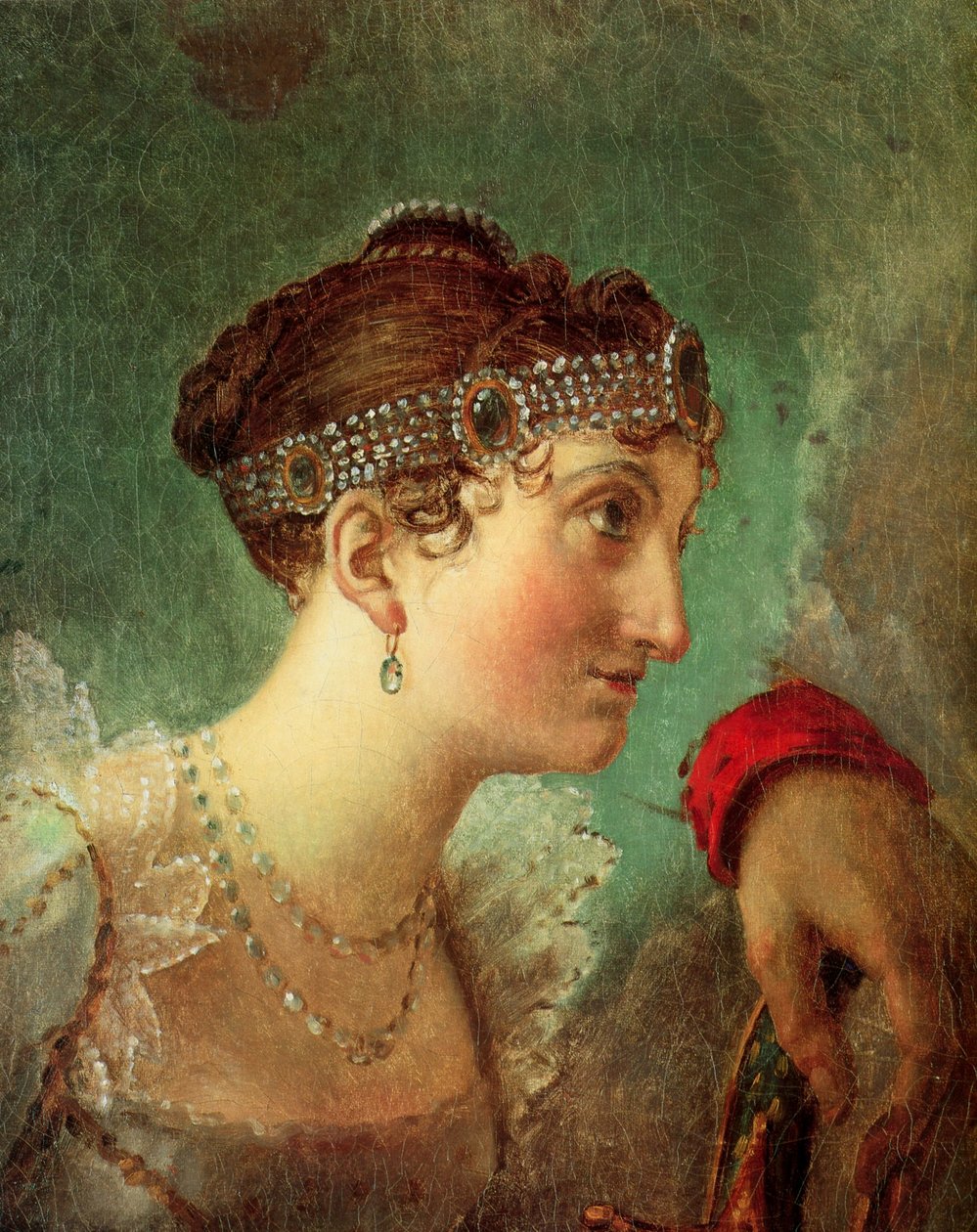 Adélaïde de La Rochefoucauld von Jacques Louis David
