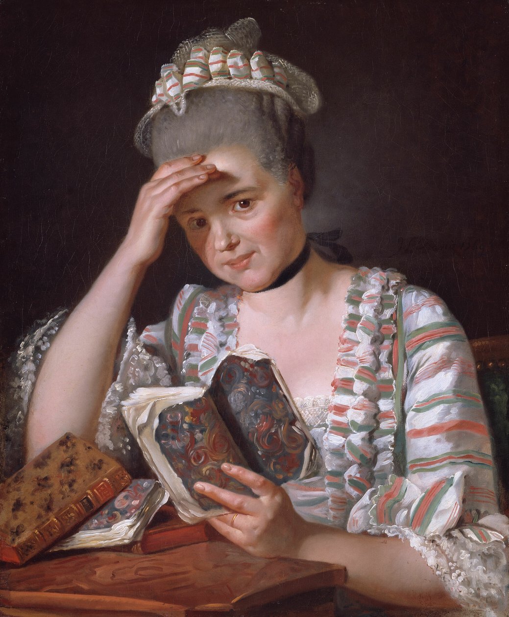 Madame François Buron von Jacques Louis David