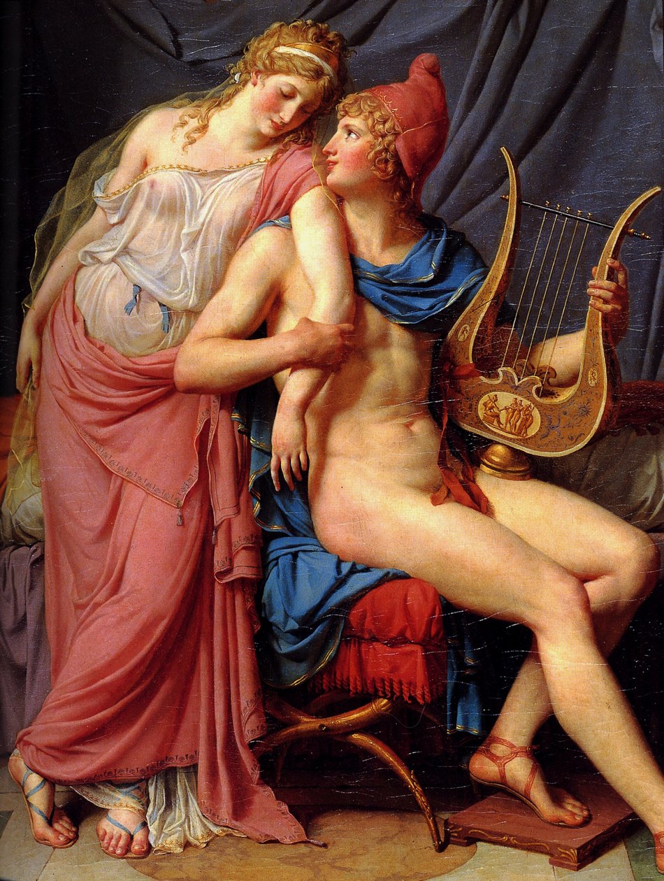 Paris und Helena von Jacques Louis David