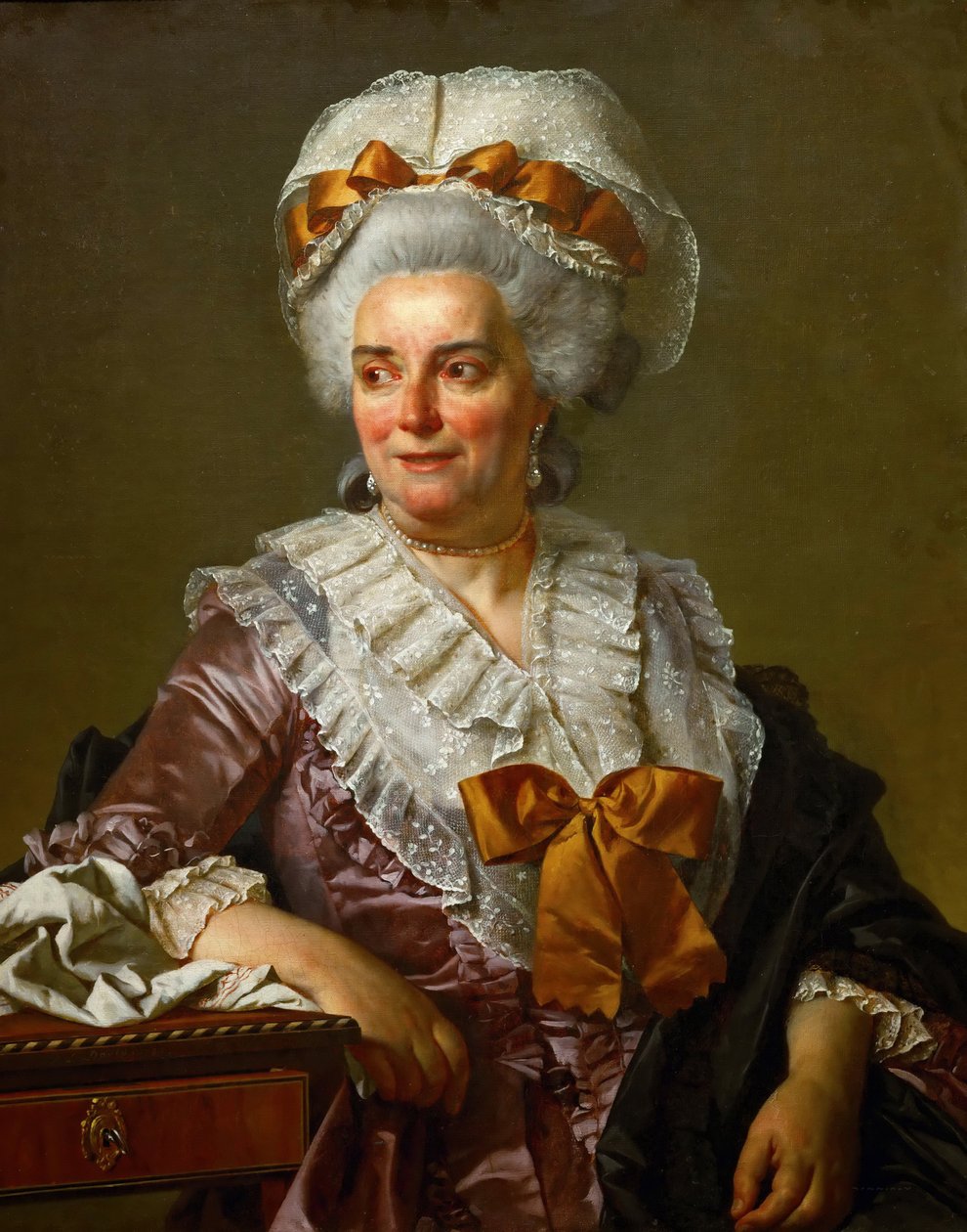 Porträt von Geneviève Jacqueline Pécoul von Jacques Louis David