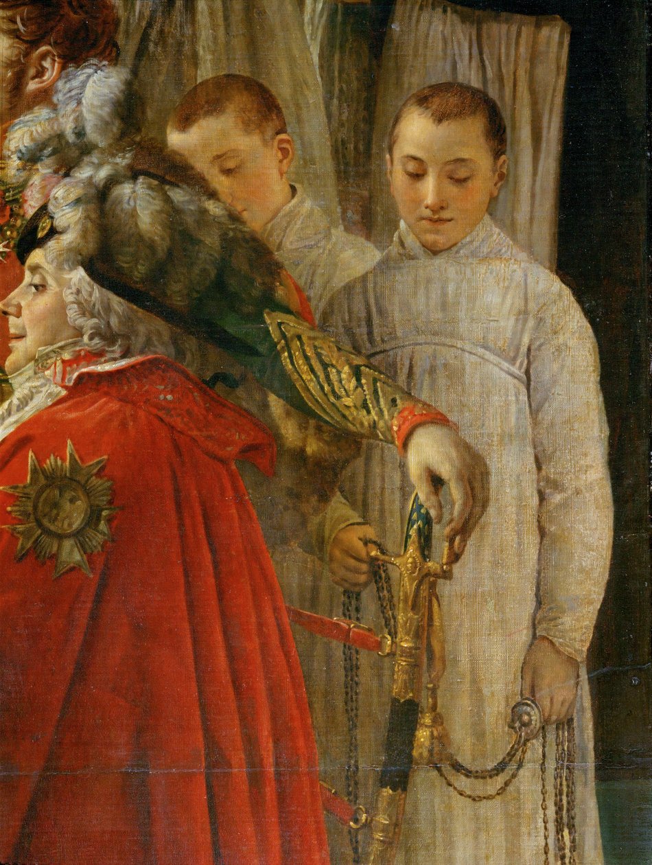 Krönung Napoleons in Notre-Dame von Jacques Louis David