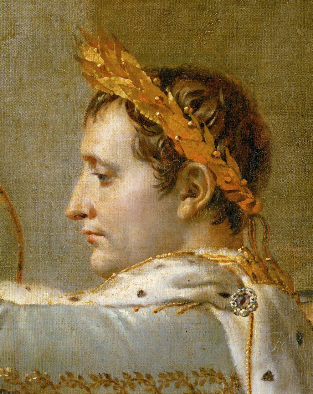 Krönung Napoleons in Notre-Dame von Jacques Louis David