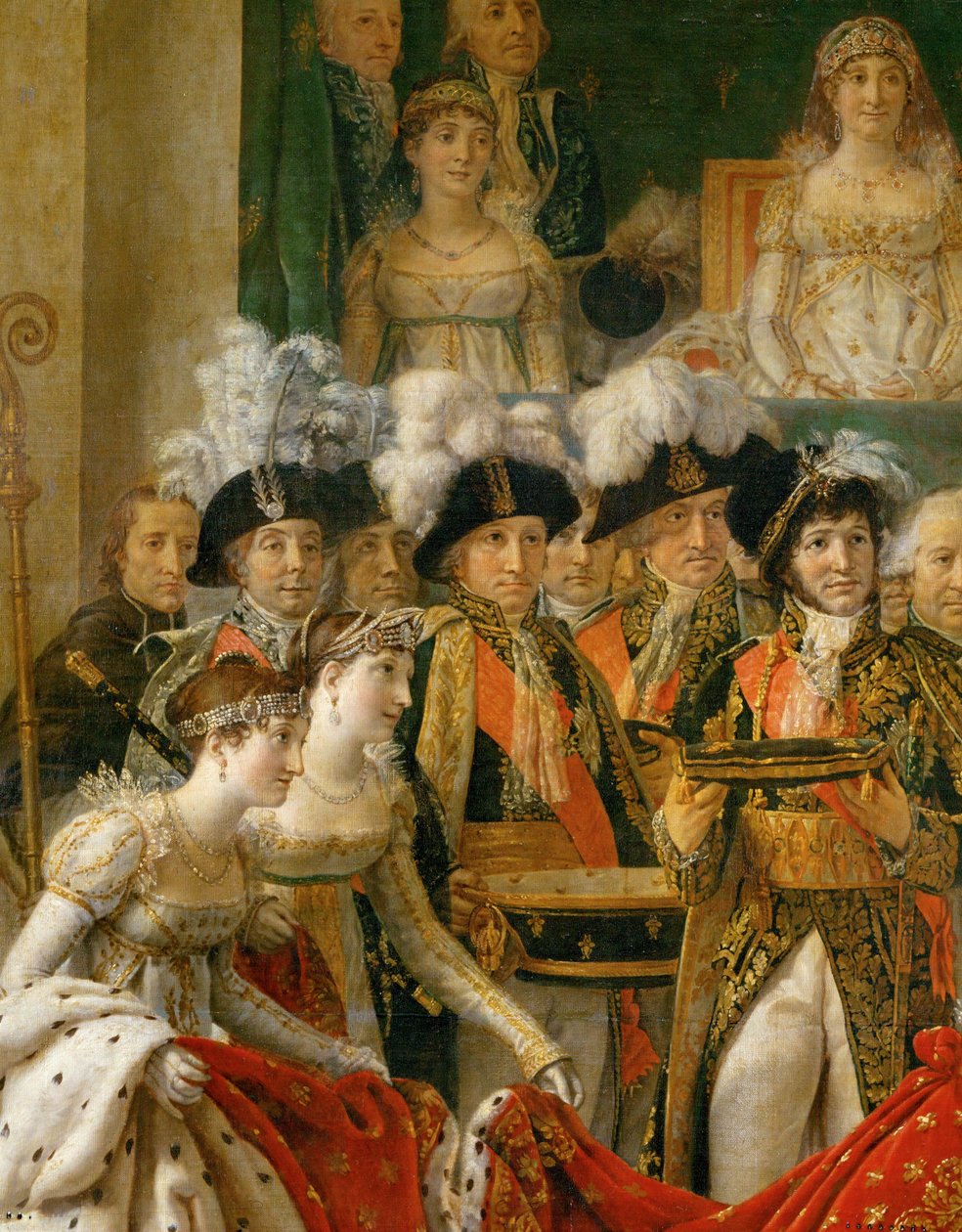Krönung Napoleons in Notre-Dame von Jacques Louis David