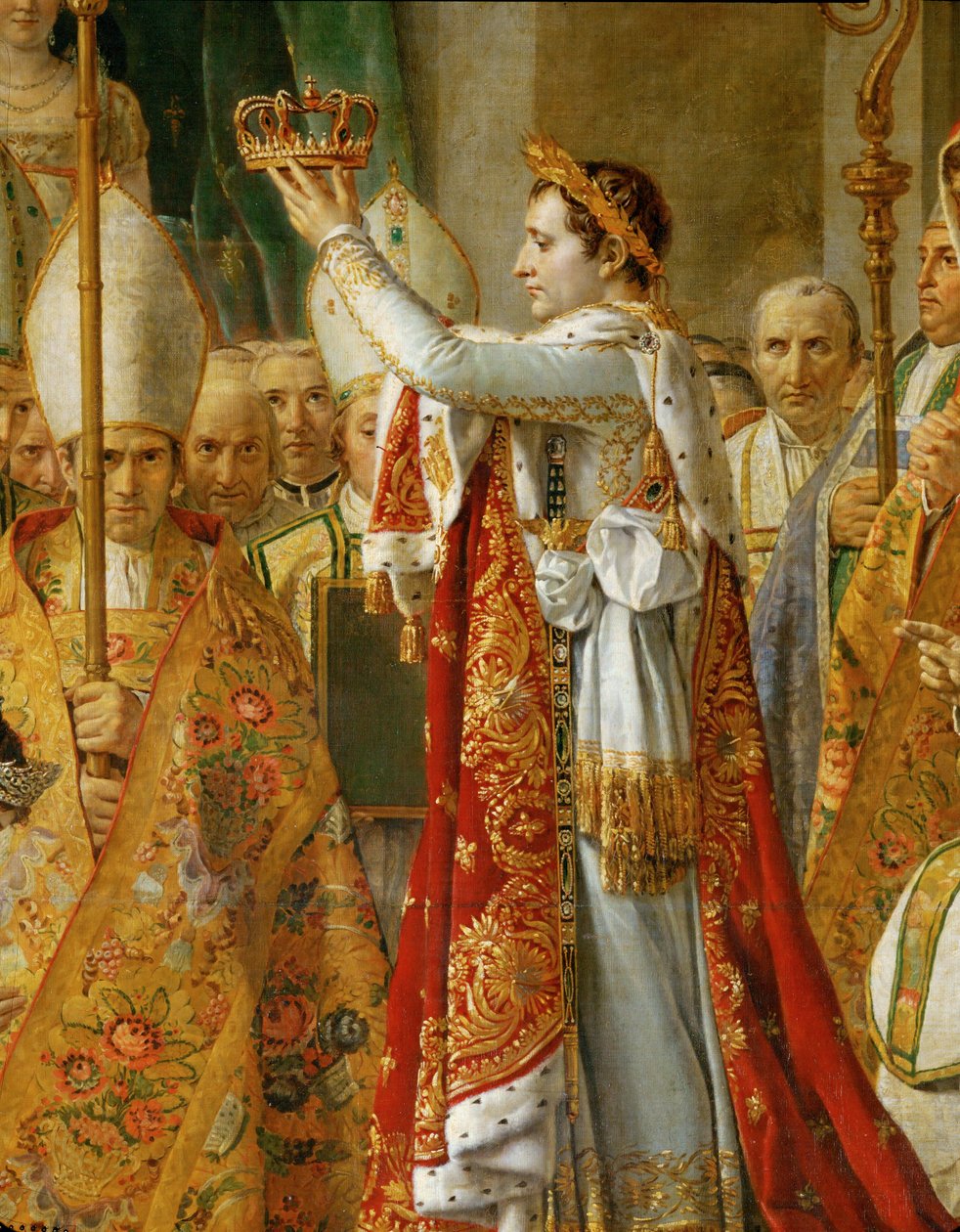 Krönung Napoleons in Notre-Dame von Jacques Louis David