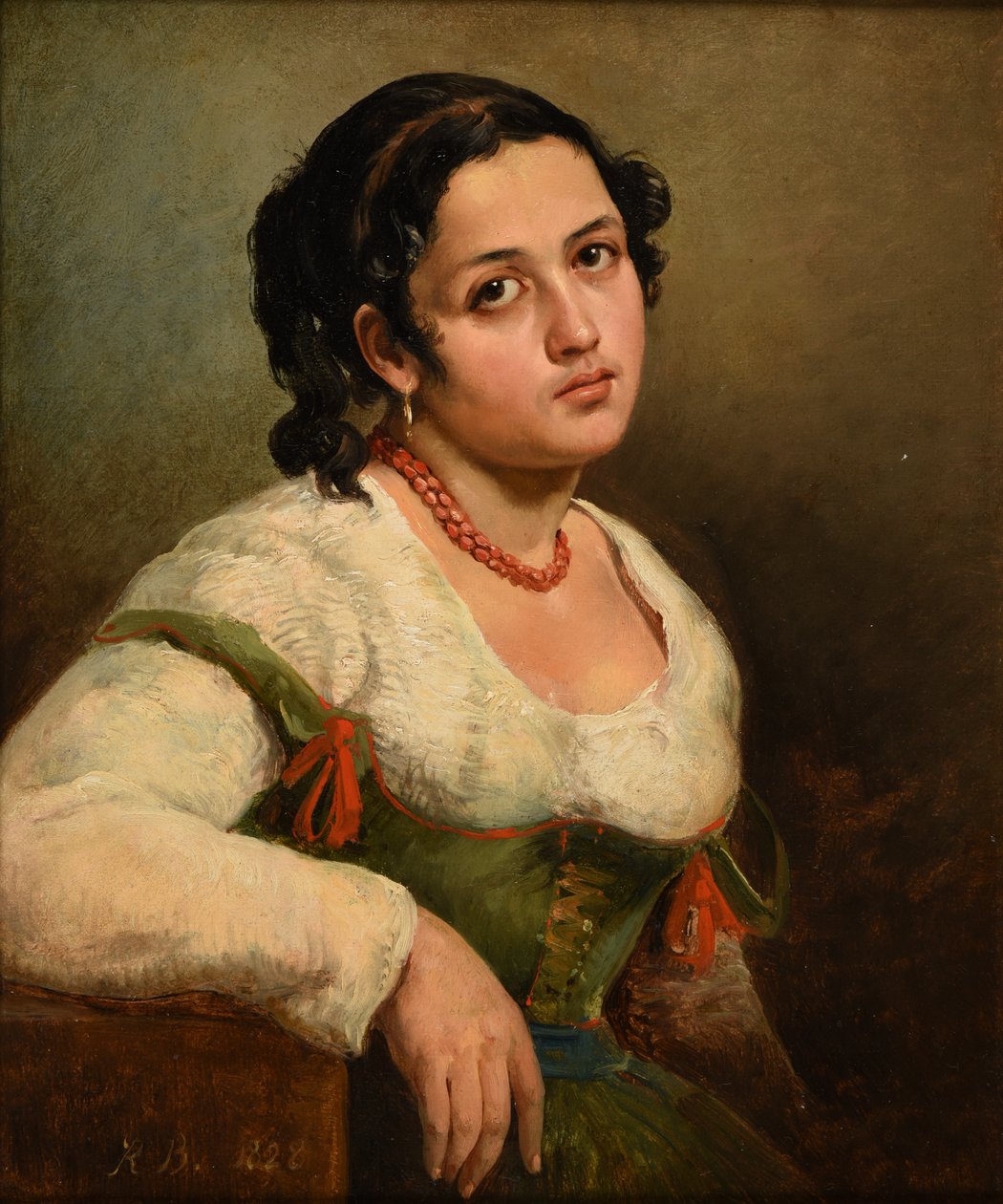 Italienerin von Jacques Raymond Brascassat