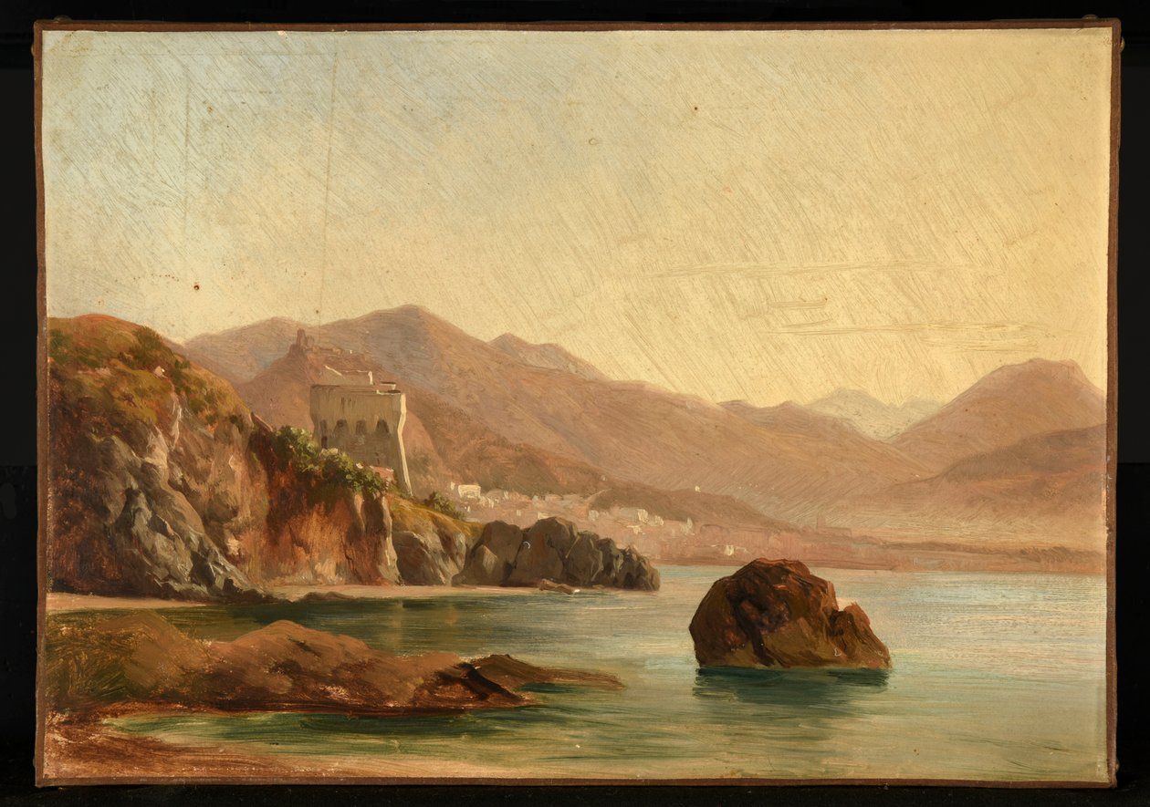 See umgeben von Felsen von Jacques Raymond Brascassat