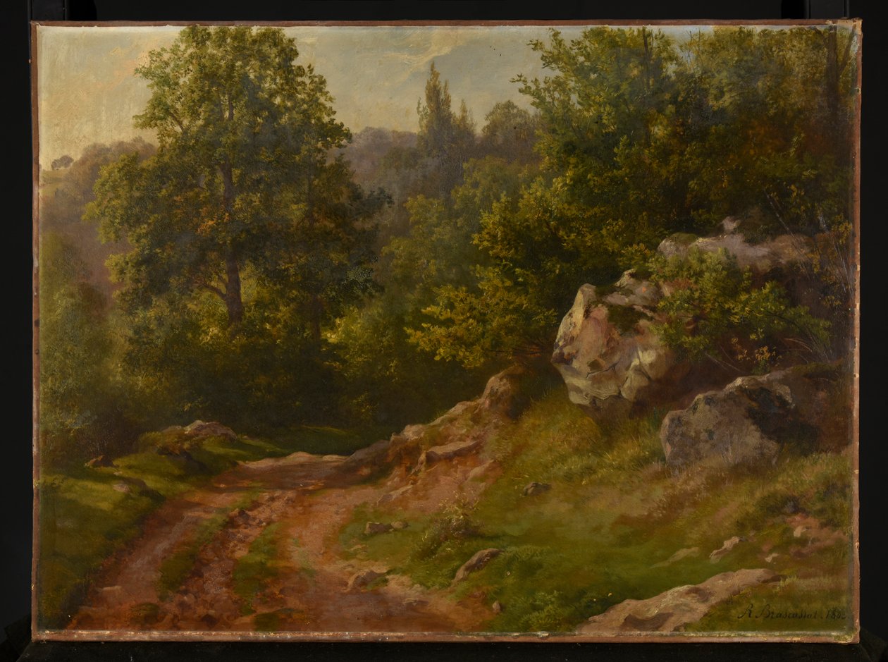 Waldlandschaft von Jacques Raymond Brascassat