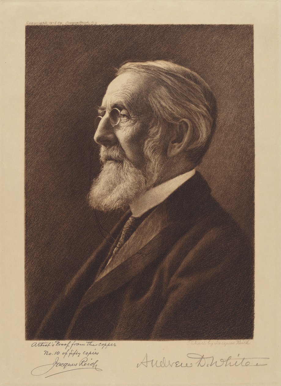 Andrew D. White von Jacques Reich