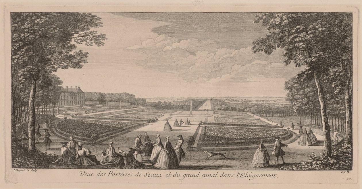 Blumengärten von Seaux von Jacques Rigaud