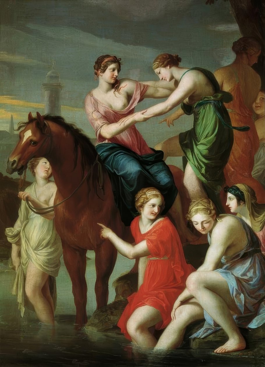 Clélie überquert den Tiber von Jacques Stella