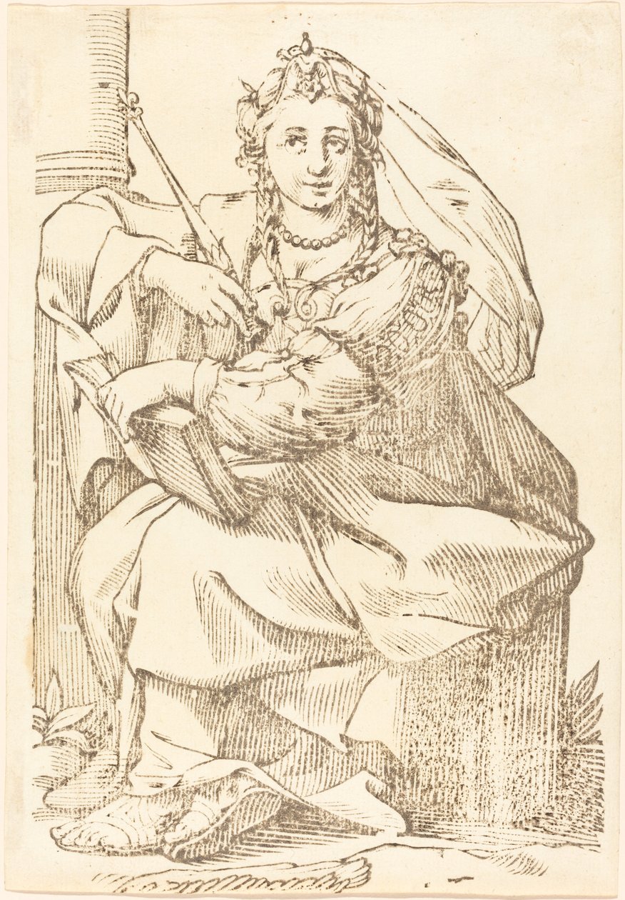 Sibylla Phrygia von Jacques Stella