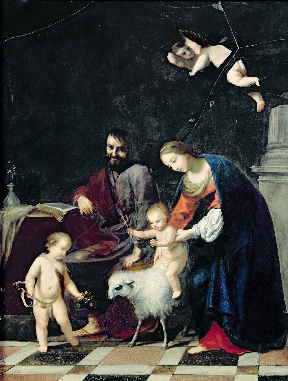 Die Heilige Familie von Jacques Stella
