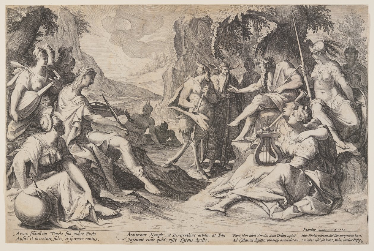 Das Urteil des Midas von Jacques de Gheyn II