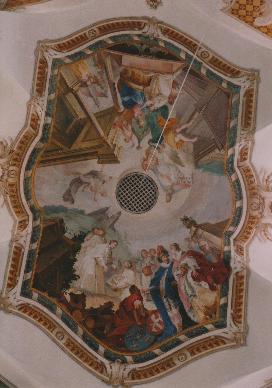 Klosterkirche Ursberg, Fresko von Jakob Fröschle