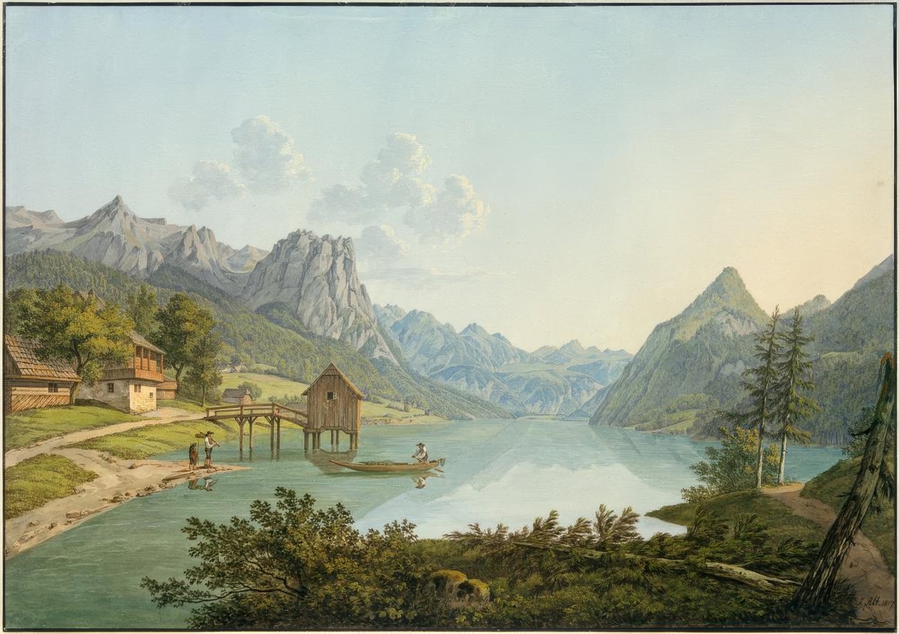 Der Grundlsee von Jakob Alt