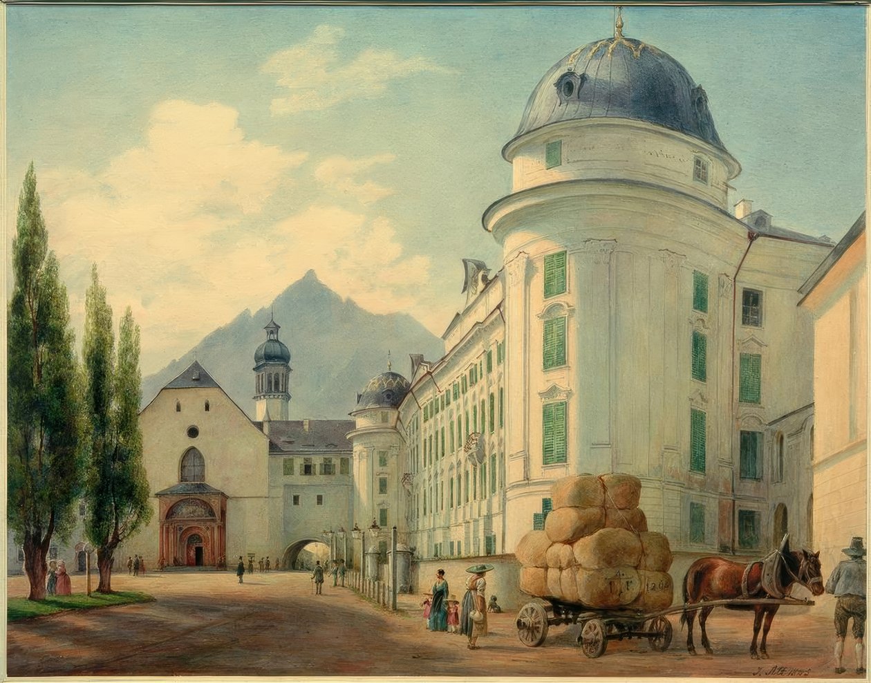 Innsbruck von Jakob Alt