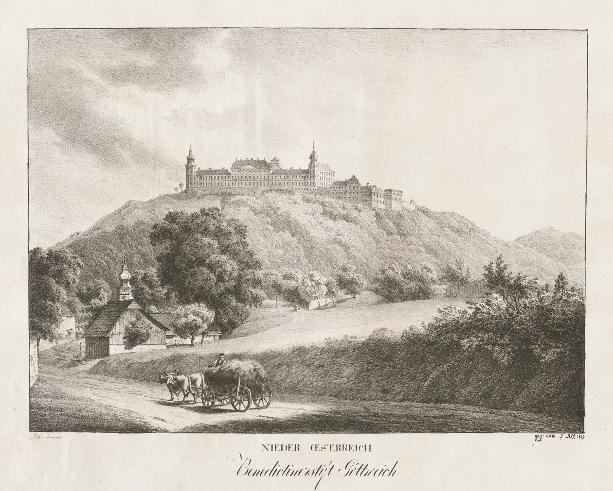Niederösterreich, Benediktinerstift Göttweig von Jakob Alt