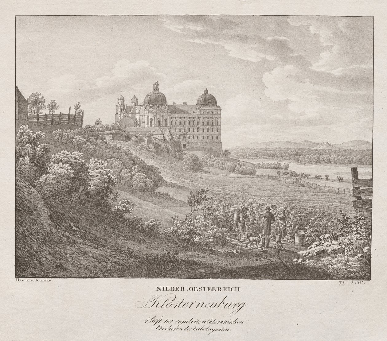Niederösterreich, Klosterneuburg von Jakob Alt