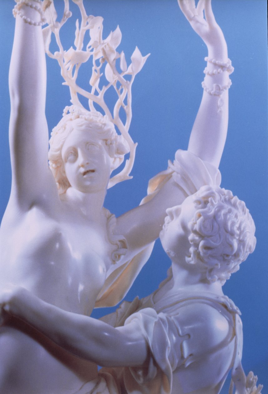 Detail von Apollo und Daphne von Jakob Auer