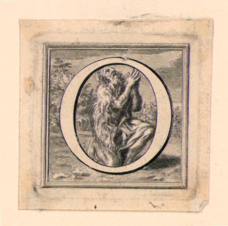 Dekorierter Anfangsbuchstabe O von Jakob Frey