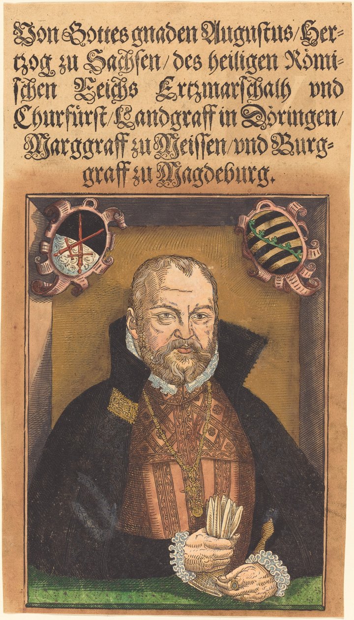 Augustus Herzog zu Sachsen von Jakob Lucius the Elder
