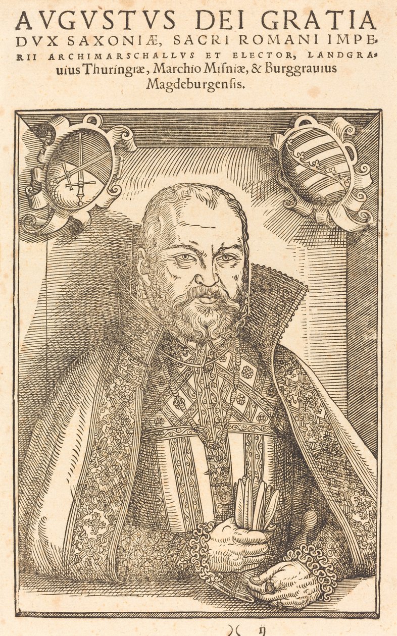 Augustus Herzog zu Sachsen von Jakob Lucius the Elder