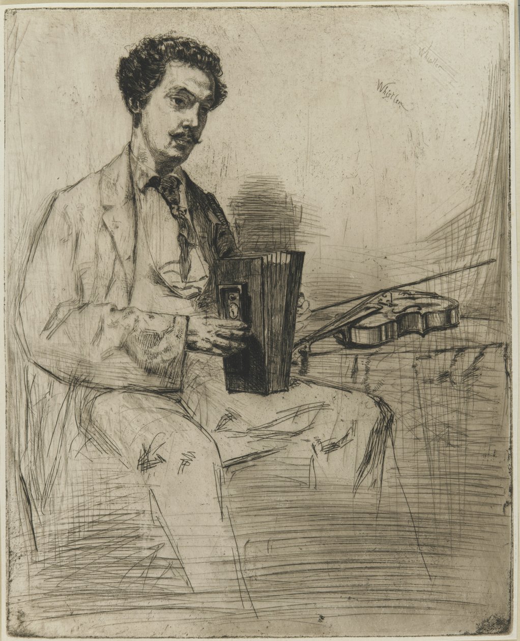 Ross Winans, ca. 1861 von James Abbott McNeill Whistler