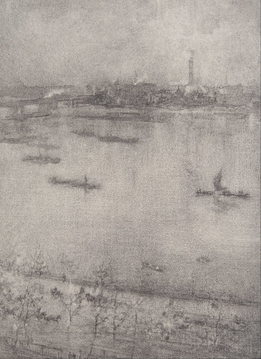 Die Themse von James Abbott McNeill Whistler