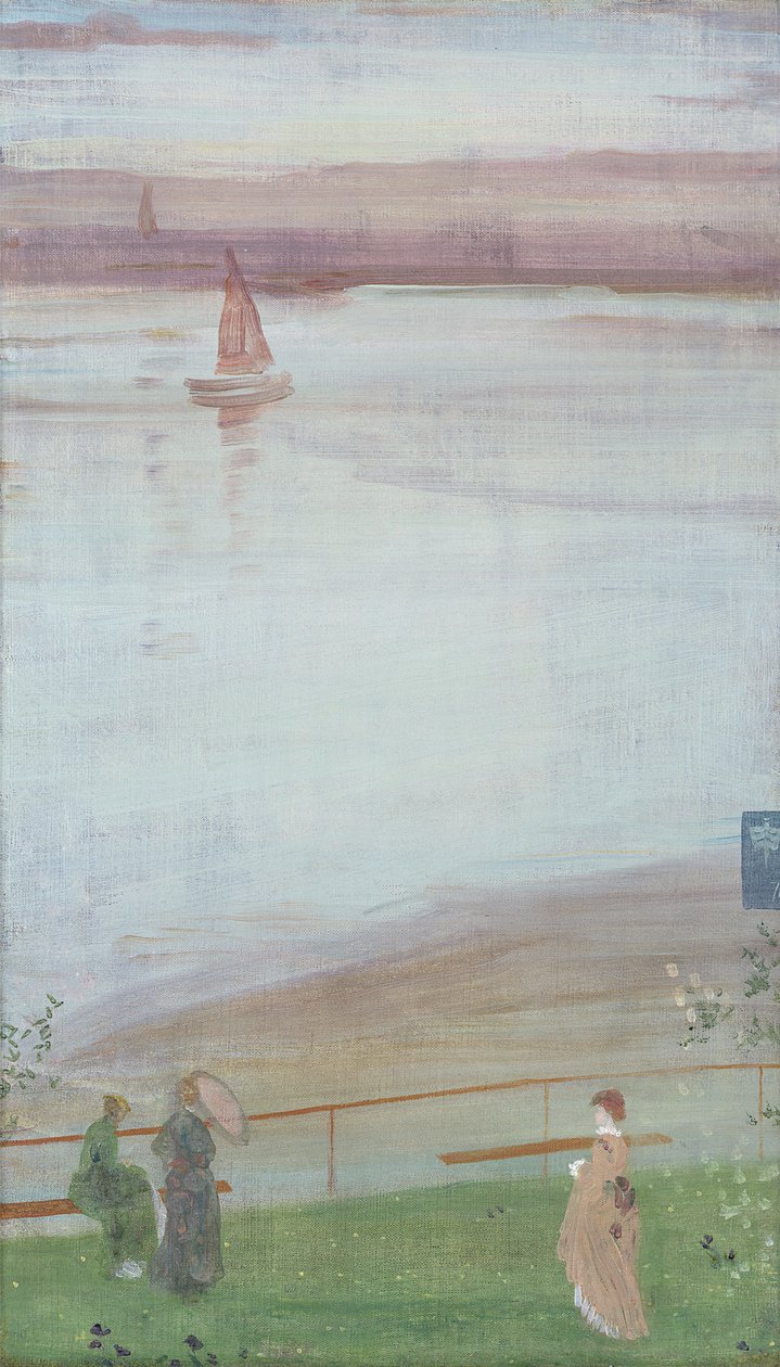 Variationen in Violett und Grün, 1871 von James Abbott McNeill Whistler