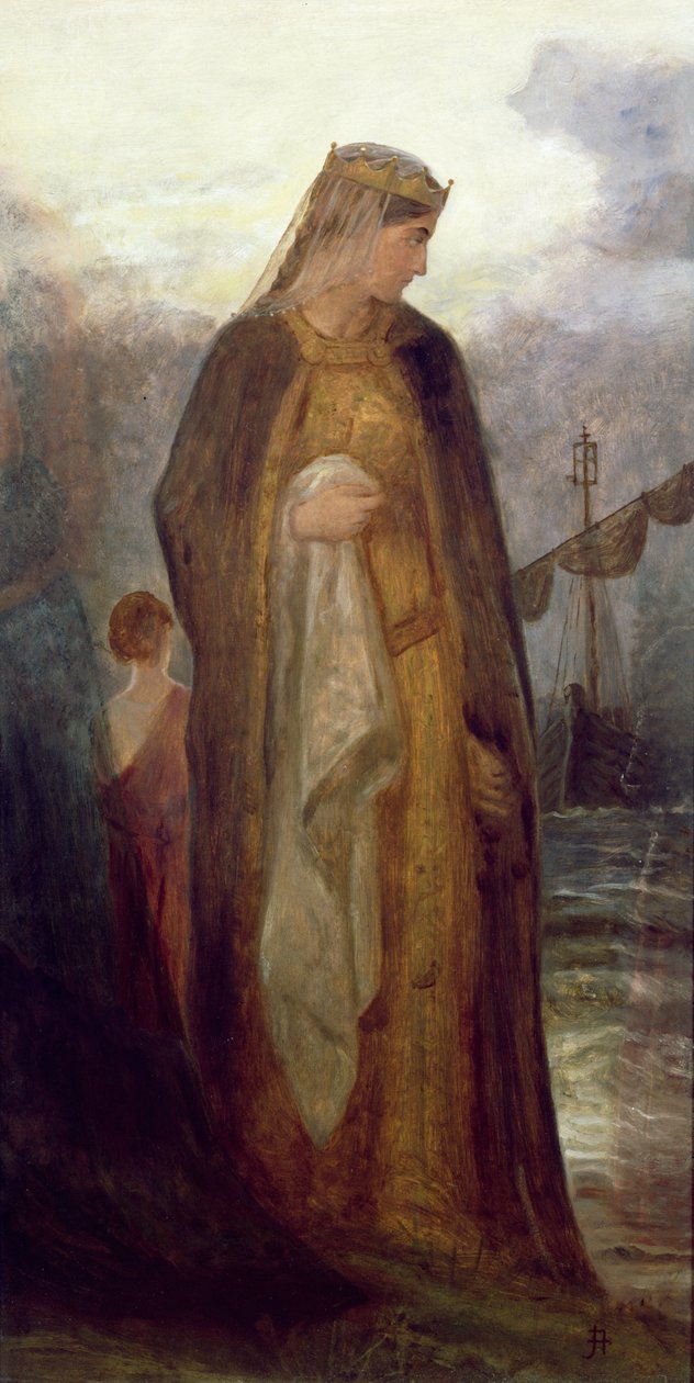 Königin Guinevere, 1860 von James Archer