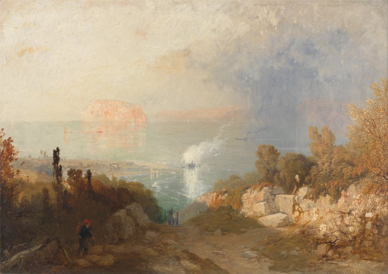 Der Eingang zu den Menai-Straßen von James Baker Pyne