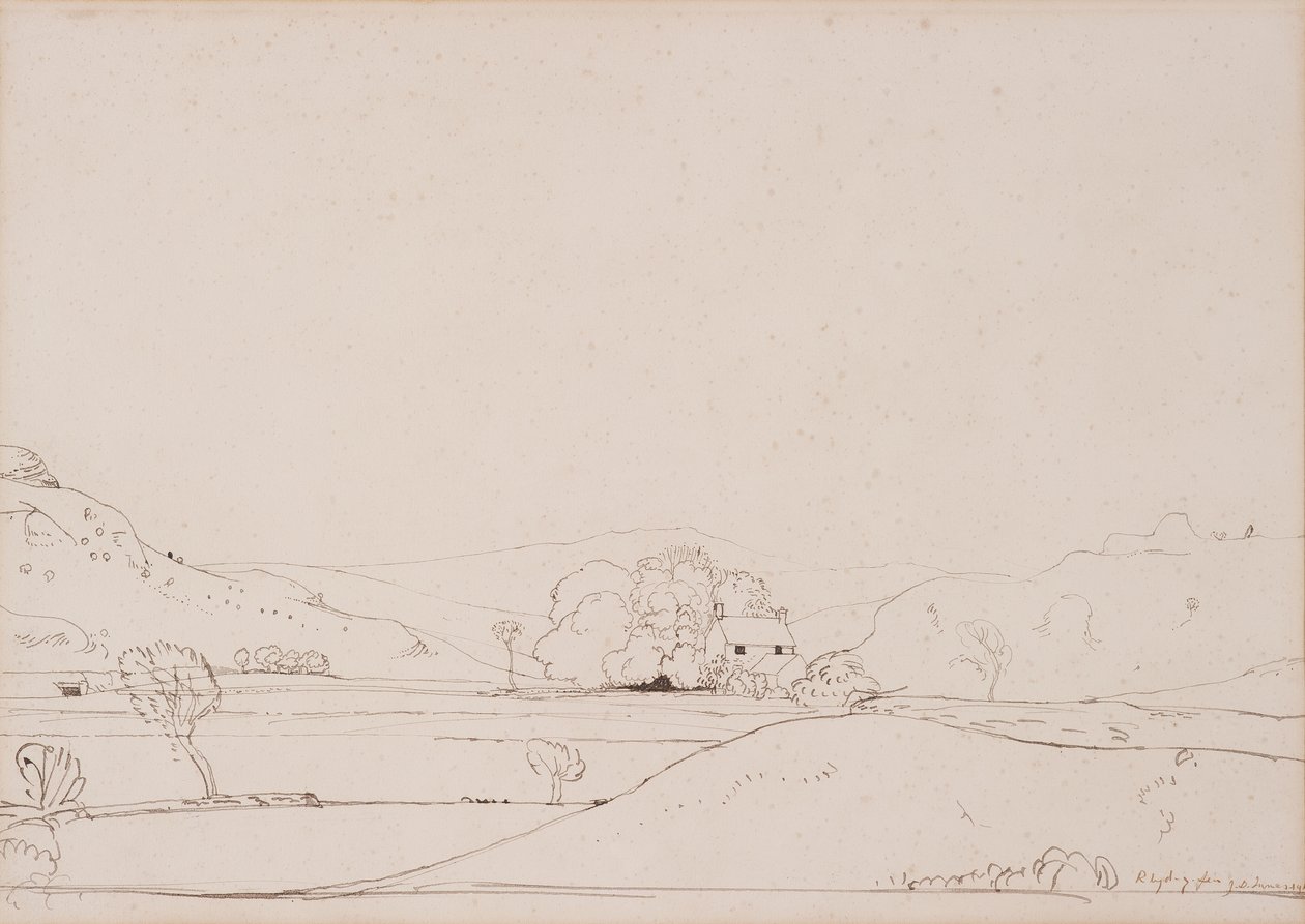 Rhyd-y-Fen, 1911 von James Dickson Innes
