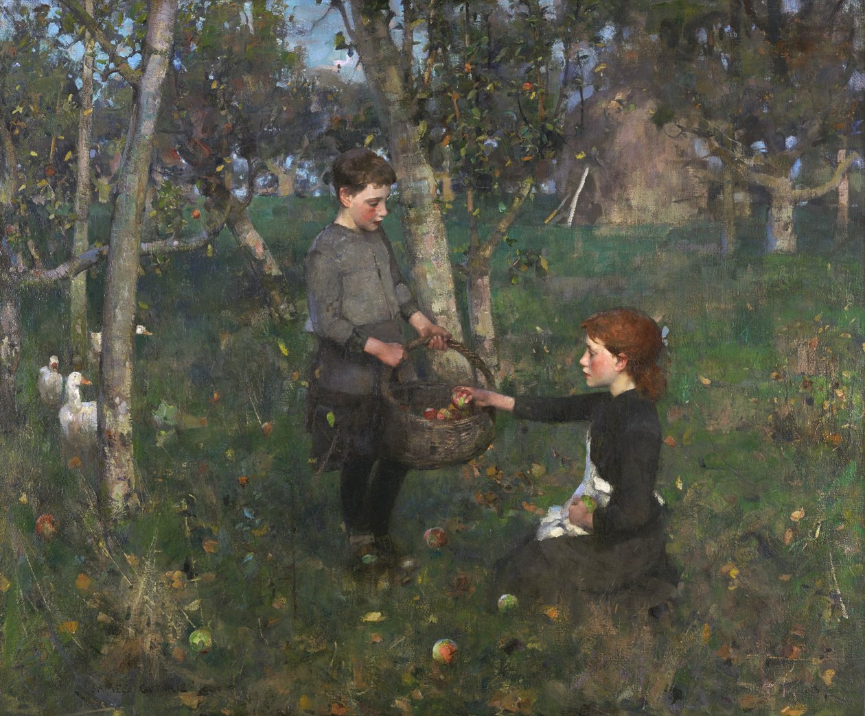 Im Obstgarten von James Guthrie
