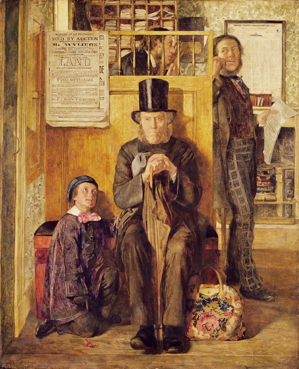 Das Büro des Anwalts, 1857 von James Jr. Campbell