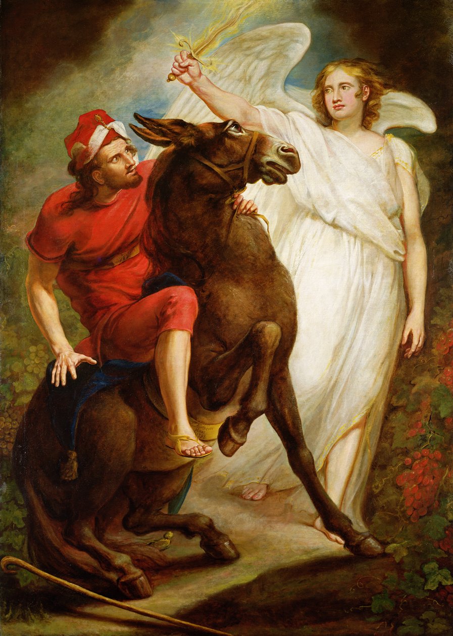Bileam und der Esel von James Northcote