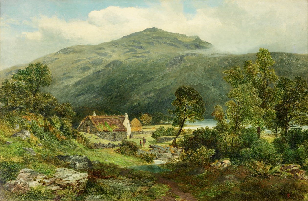 Ansicht in Borrowdale von James Peel