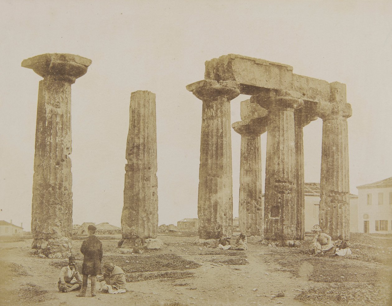 Der Tempel des Apollo in Korinth von James Robertson